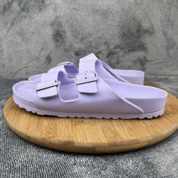 Birkenstock Shoes Womens Size 9 Light Purple Arizona EVA Sandals Made Germany - Picture 4 of 10